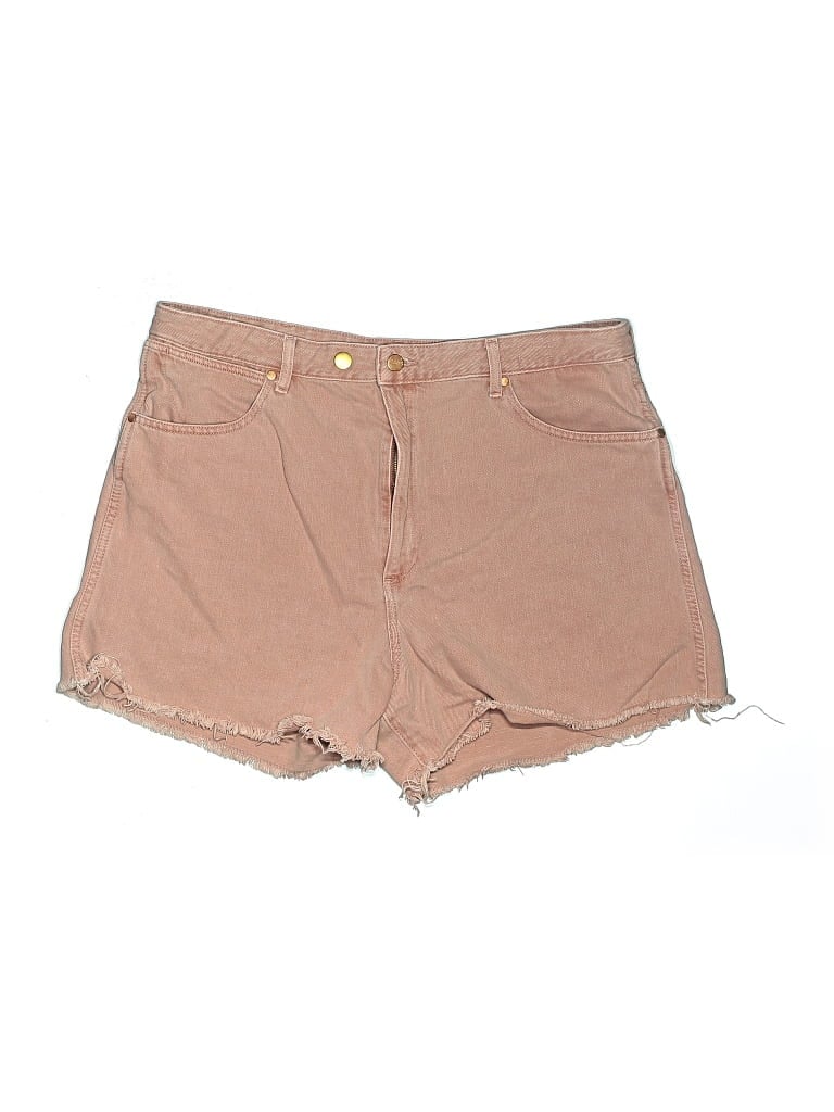 Pre-owned Wrangler Jeans Co Shorts In Brown