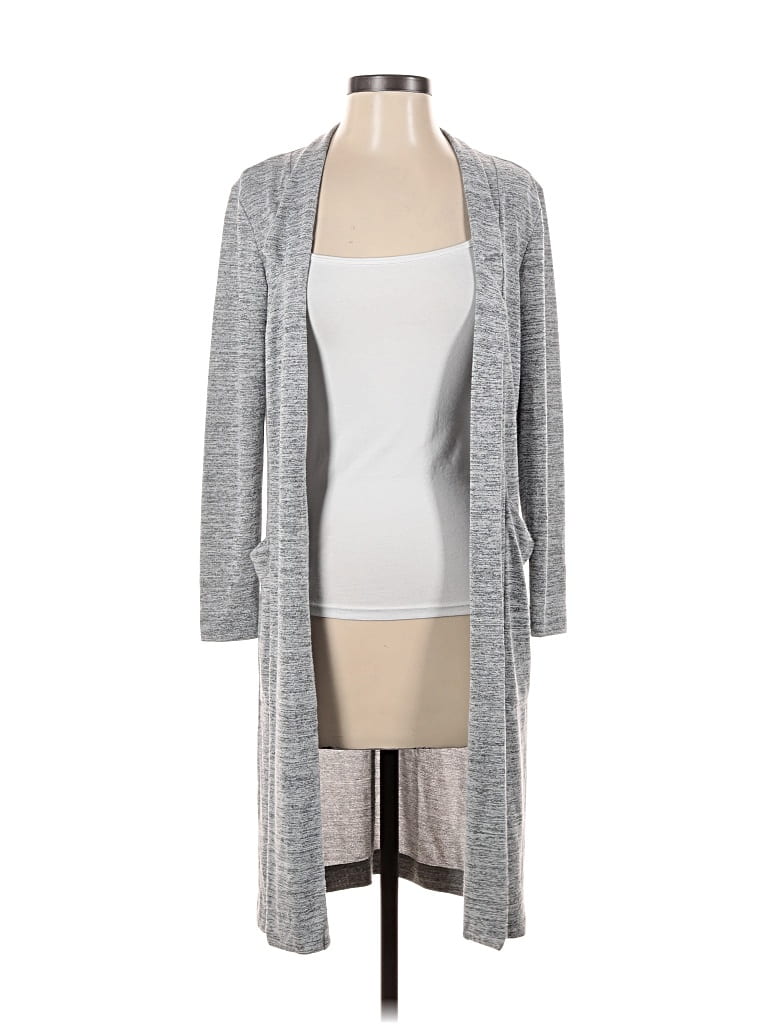 Pre-owned Banana Republic Factory Store Cardigan Sweater In Gray