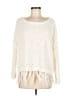 Mystree Ivory Pullover Sweater Size M - photo 1
