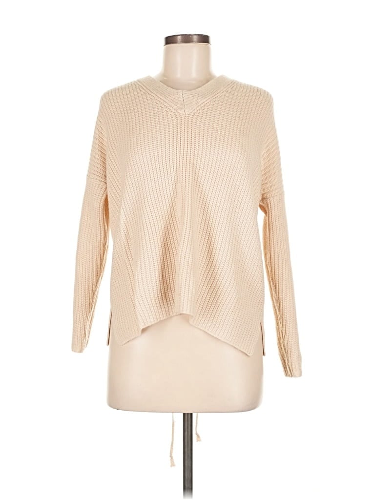 Pre-owned En Creme Pullover Sweater In Brown