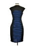 Jax Stripes Blue Cocktail Dress Size 4 - photo 2