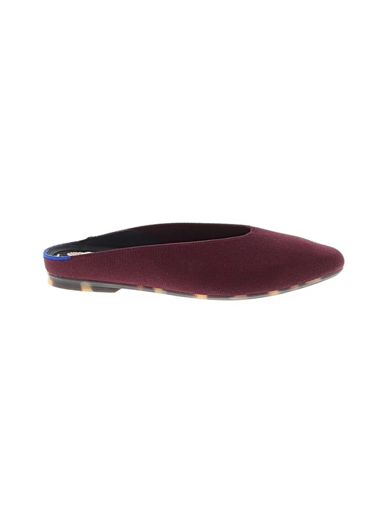 Pre-owned Rothys Mule/clog In Burgundy