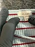 lil legs Stripes Gray 3/4 Sleeve Top Size 14 - photo 3