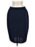 St. John Solid Blue Casual Skirt Size 6 - photo 2
