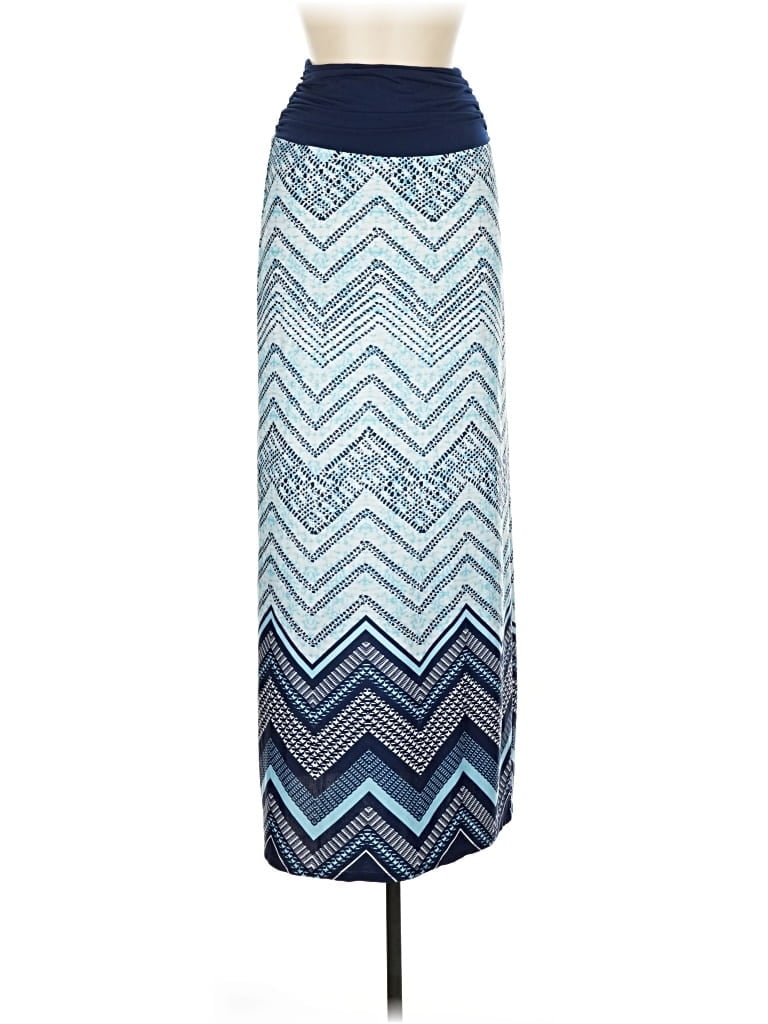 Pre-owned Agb Casual Skirt In Blue
