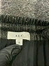 A.L.C. 100% Polyester Metallic Black Casual Skirt Size 4 - photo 4