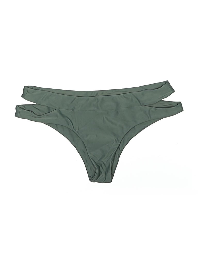 Pre-owned Mikoh Swimsuit Bottoms In Green