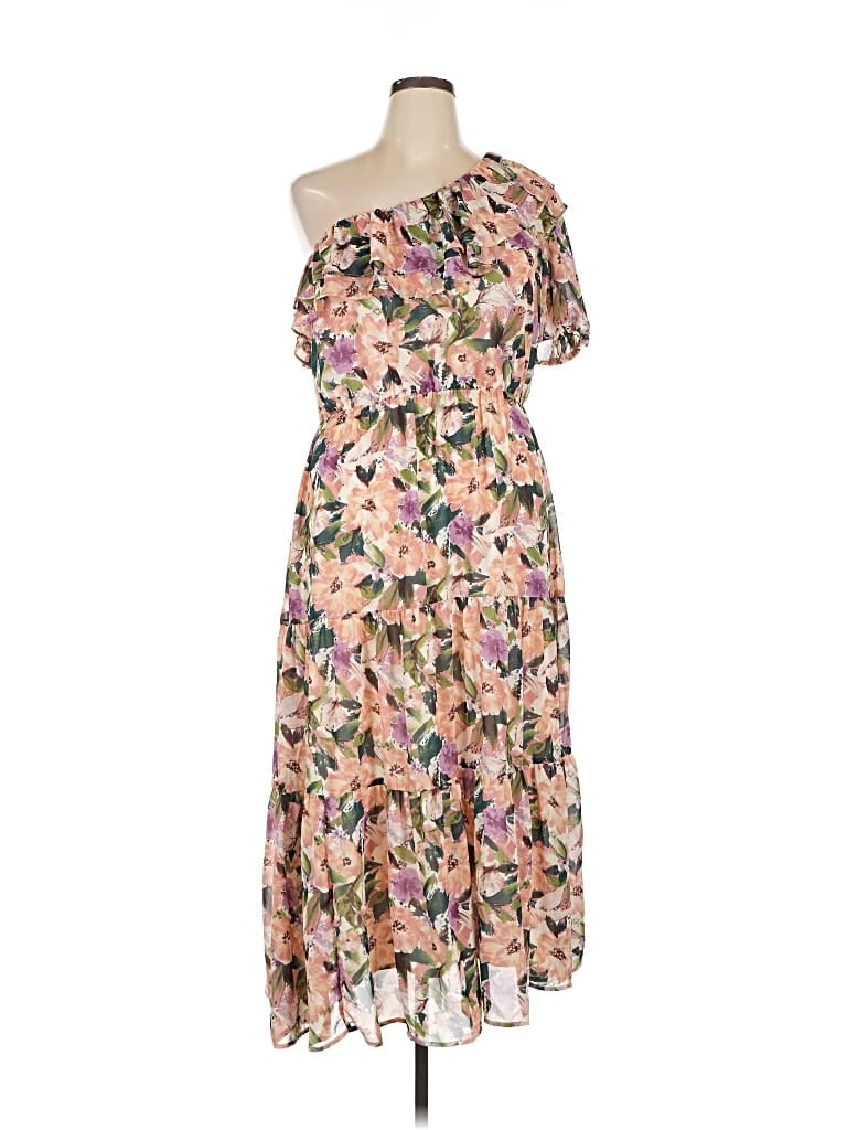 Pre-owned Astr Casual Dress In Pink