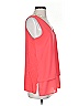 MICHAEL Michael Kors 100% Polyester Orange Sleeveless Blouse Size S - photo 4