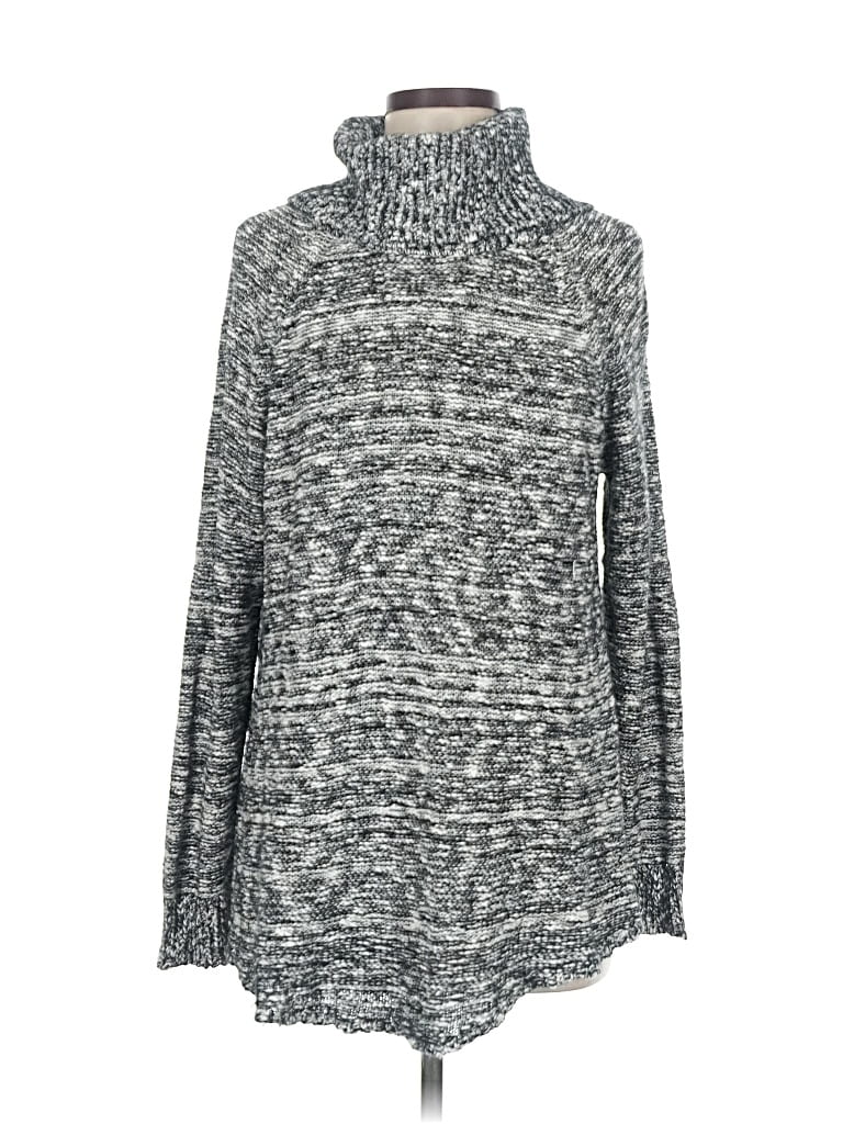 Pre-owned Abound Turtleneck Sweater In Gray