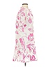 Kindred 100% Polyester Print Pink Casual Dress Size S - photo 4