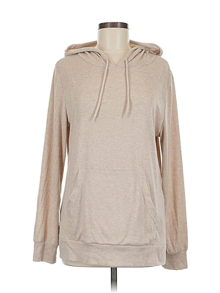 Pre-owned Assorted Brands Pullover Hoodie In Brown