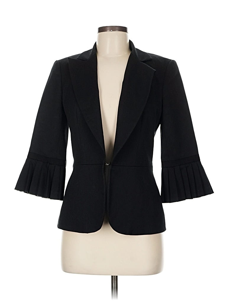 Pre-owned Trina Turk Blazer Jacket In Black