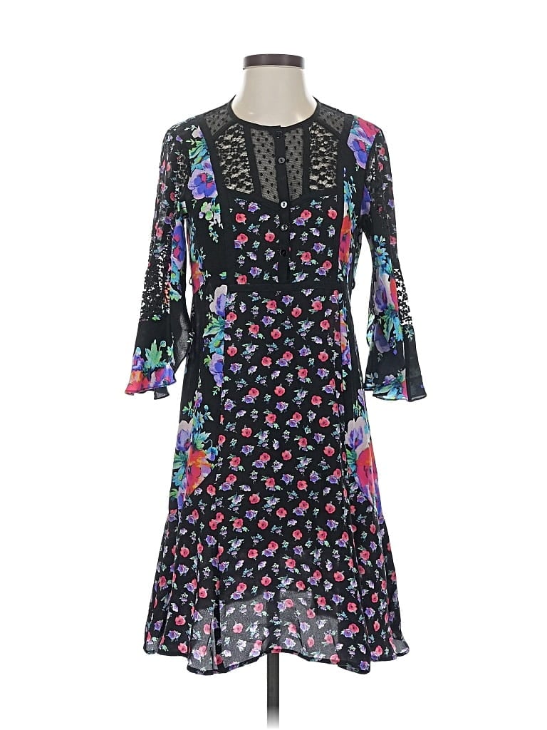 Pre-owned Nanette Lepore Cocktail Dress In Black