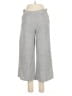 Max Studio Chevron-herringbone Gray Linen Pants Size L - photo 1