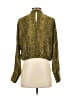 Maison d' Amelie 100% Polyester Gold Long Sleeve Blouse Size XS - photo 2
