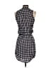 Splendid 100% Rayon Houndstooth Black Casual Dress Size XS - photo 2