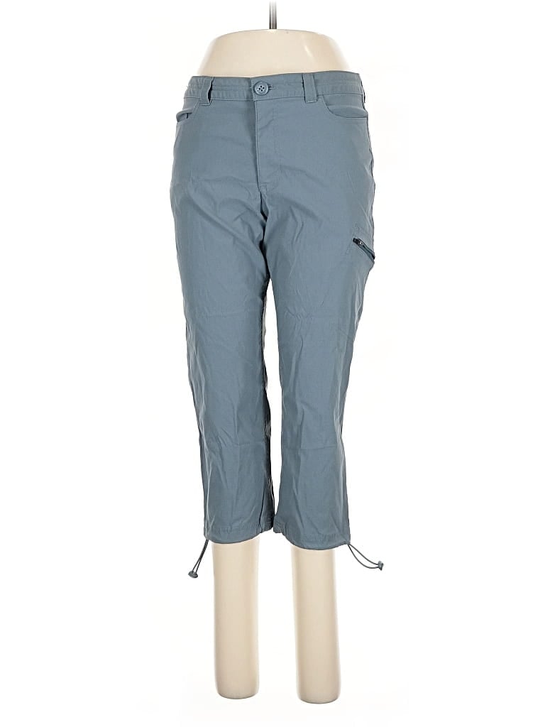 Pre-owned Eddie Bauer Cargo Pants In Blue
