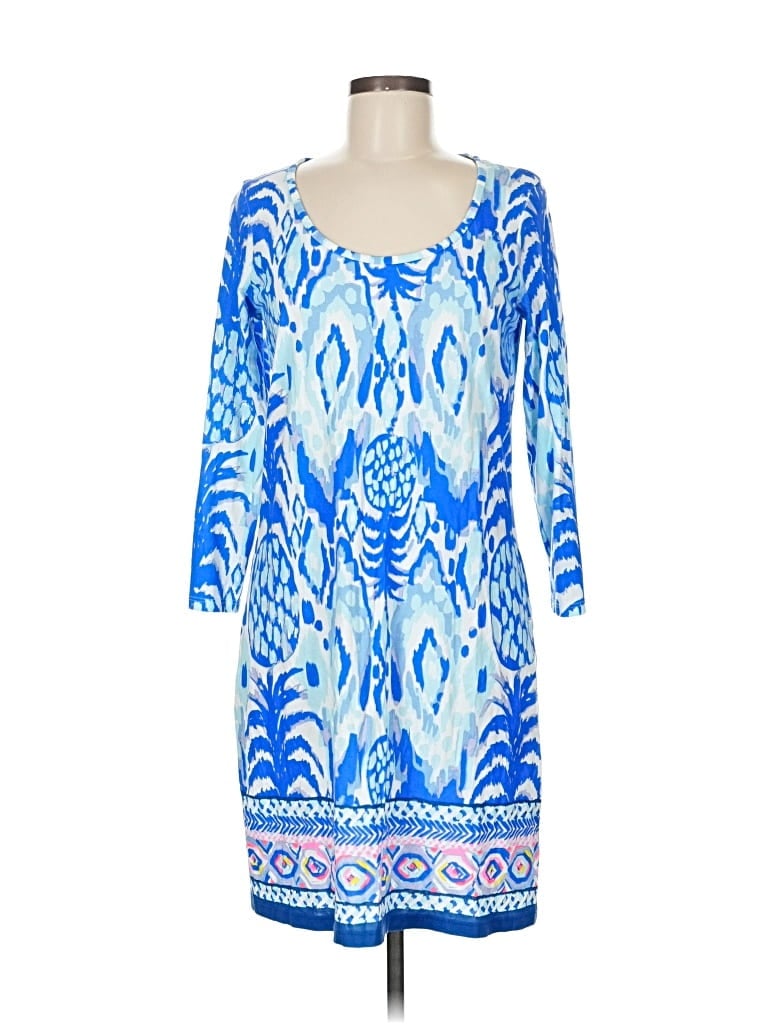 Pre-owned Lilly Pulitzer Casual Dress In Blue
