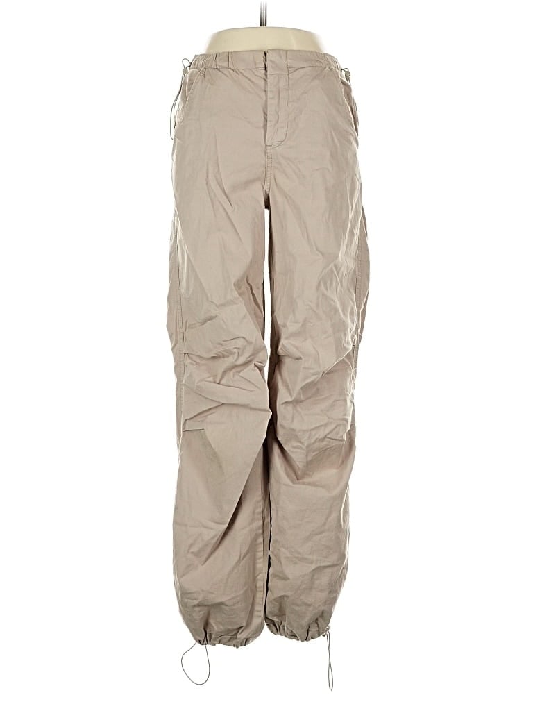 Pre-owned Pull & Bear Casual Pants In Brown