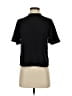 Miss Selfridge 100% Polyester Black Short Sleeve Top Size 2 - photo 1