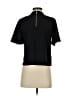 Miss Selfridge 100% Polyester Black Short Sleeve Top Size 2 - photo 2