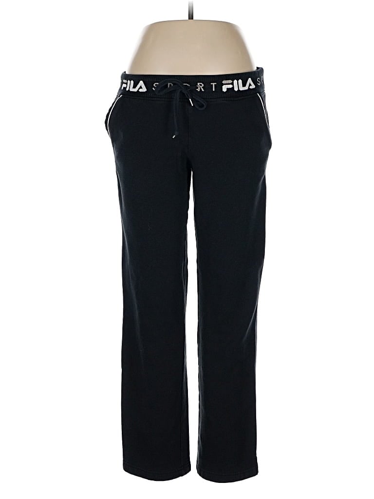 Pre-owned Fila Sport Casual Pants In Black