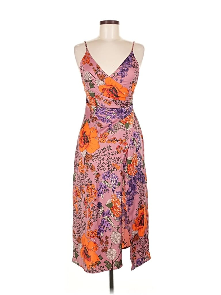 Pre-owned Urban Outfitters Cocktail Dress In Orange