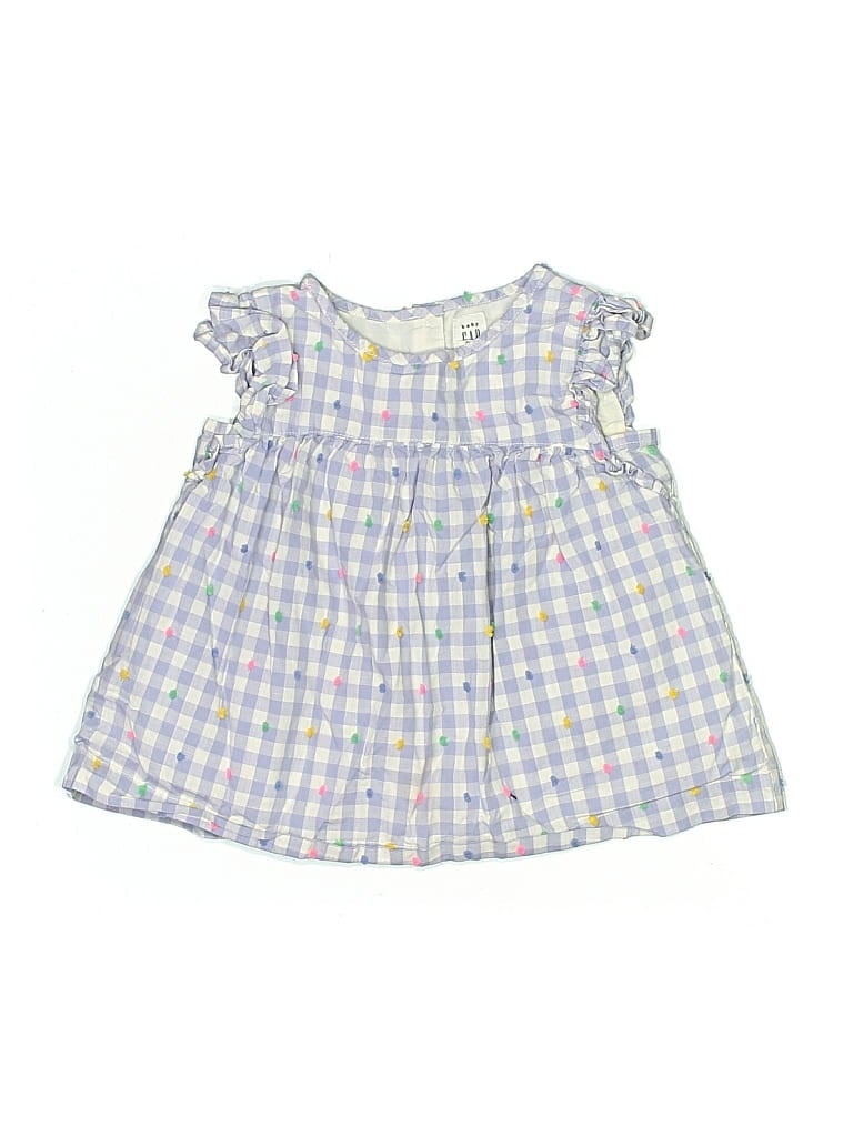 Pre-owned Baby Gap Kids' Dress In Blue