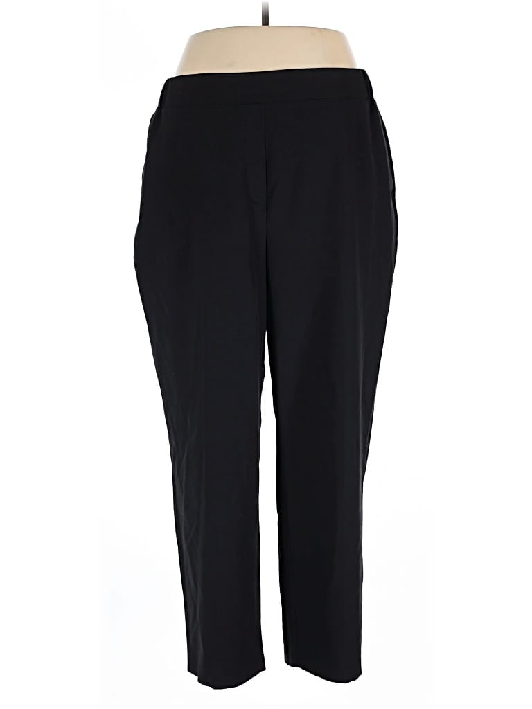 Pre-owned Lane Bryant Dress Pants In Black