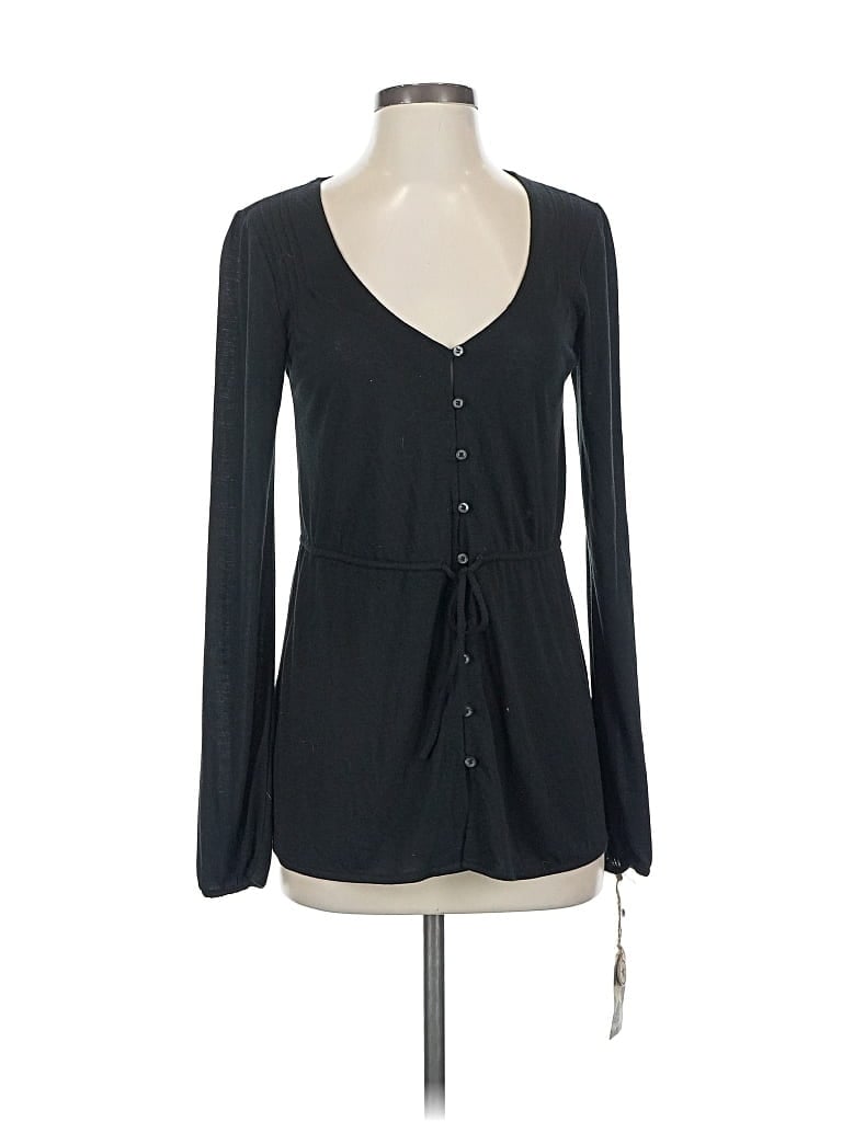 Pre-owned Converse One Star Long Sleeve Blouse In Black