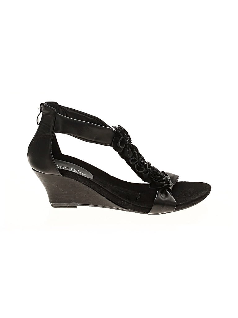 Pre-owned Patrizia By Spring Step Wedges In Black
