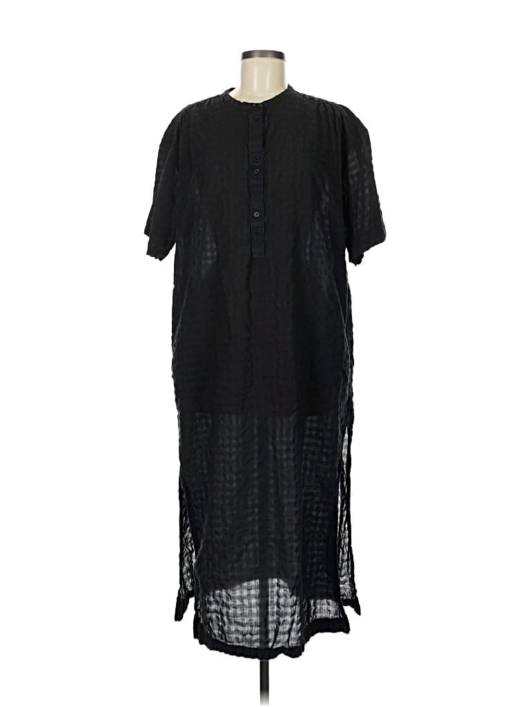 Pre-owned Everlane Casual Dress In Black