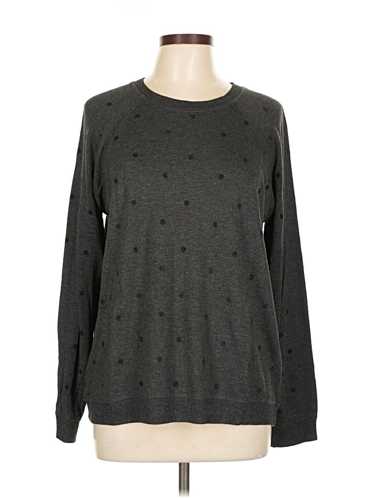 Pre-owned Pj Salvage Pullover Sweater In Gray