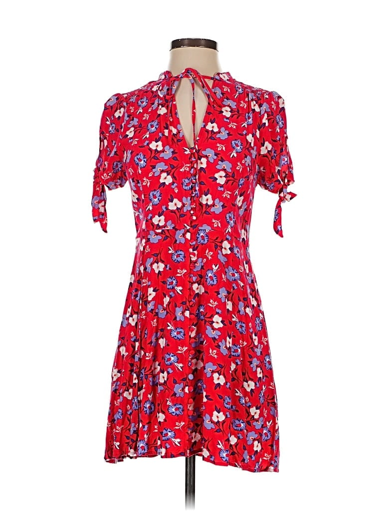 Pre-owned Express Casual Dress In Red