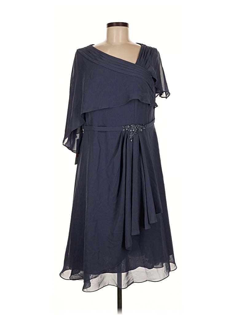 Pre-owned Jj's House Cocktail Dress In Blue