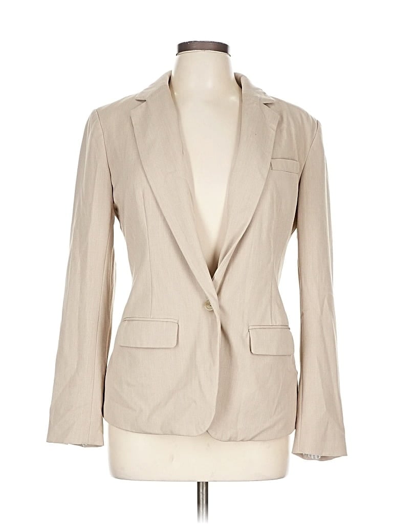 Pre-owned A New Day Blazer Jacket In Brown