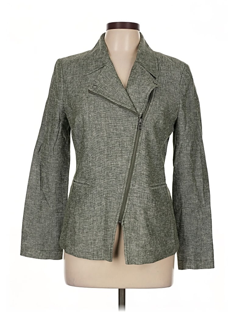 Pre-owned Banana Republic Factory Store Blazer Jacket In Gray