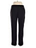 Iris & Ink 100% Polyester Solid Black Dress Pants Size 8 - photo 2