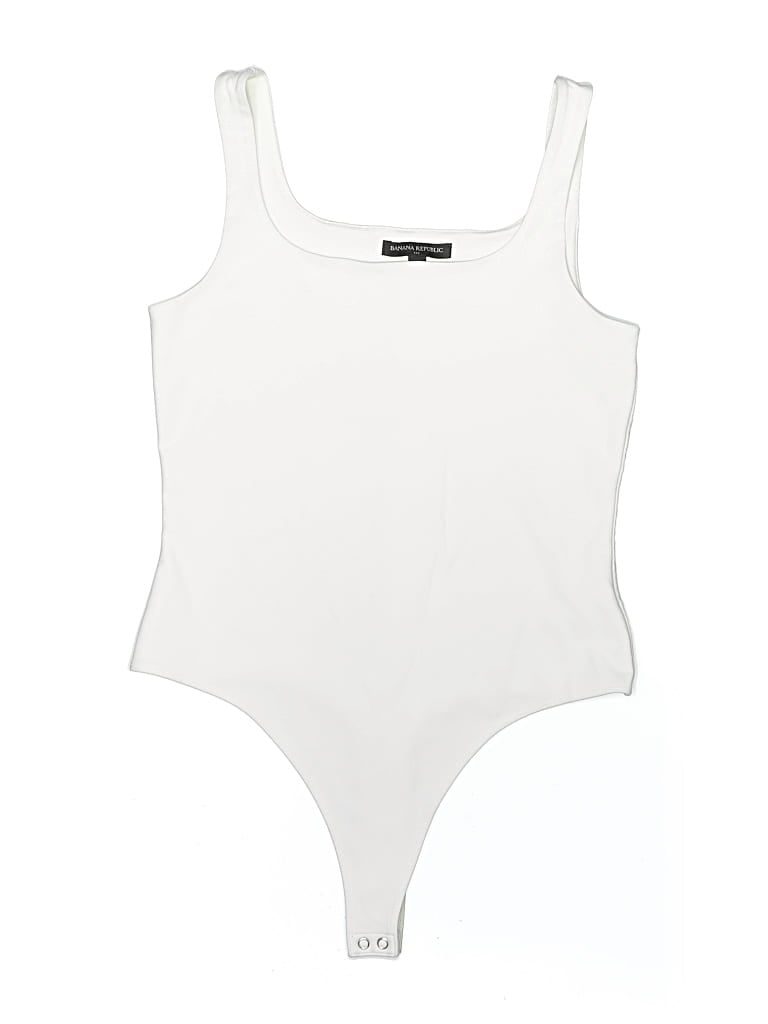 Pre-owned Banana Republic Factory Store Bodysuit In White