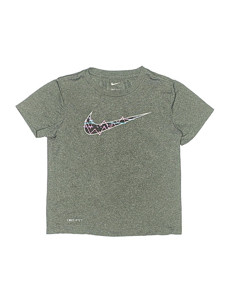 Pre-owned Nike Kids' Short Sleeve T-shirt In Green