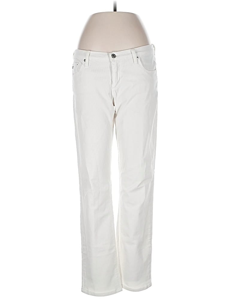 Pre-owned Adriano Goldschmied Casual Pants In White