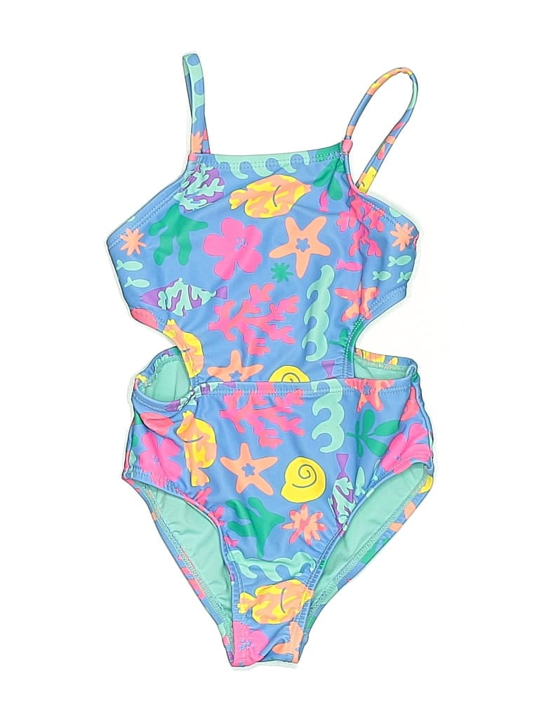 Pre-owned Tucker + Tate Kids' One Piece Swimsuit In Blue