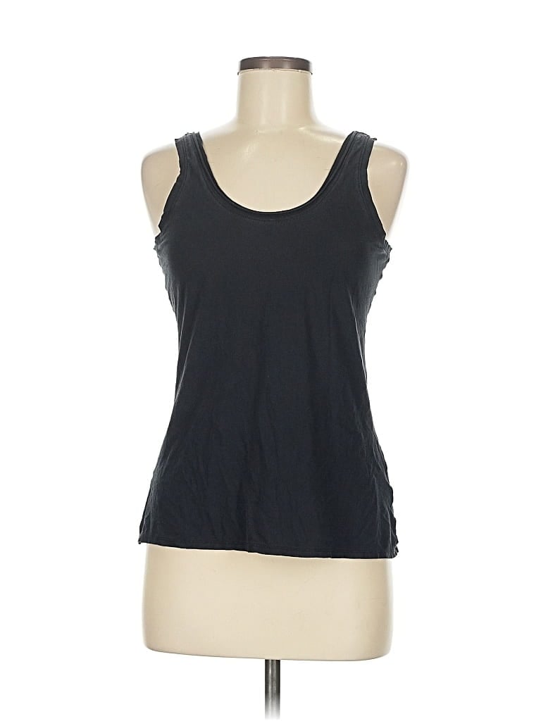 Pre-owned Banana Republic Tank Top Black Strapless Neckline Tops
