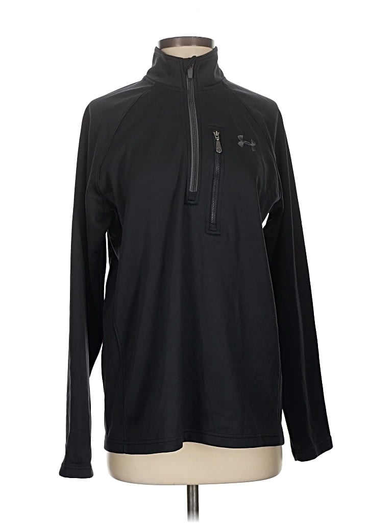 Pre-owned Under Armour Pullover Sweater In Black
