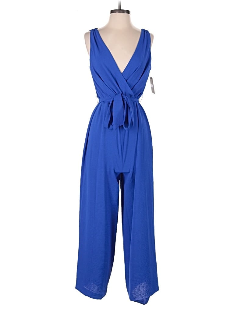 Pre-owned Dkny Jumpsuit In Blue