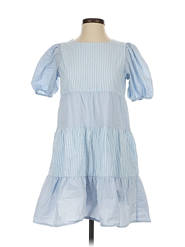 Pre-owned Skies Are Blue Casual Dress In Blue