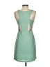 BB Dakota 100% Polyester Solid Green Casual Dress Size 0 - photo 2