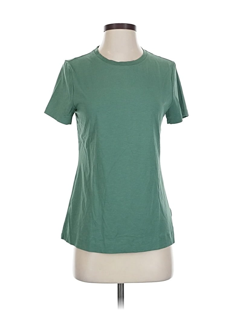 Pre-owned Athleta Active T-shirt In Green