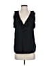 Paige 100% Rayon Black Sleeveless Blouse Size S - photo 1
